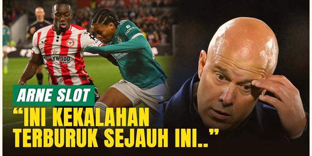 Liverpool Terpuruk, Arne Slot Akui Kekalahan dari Brentford Jadi yang Terburuk Musim Ini!