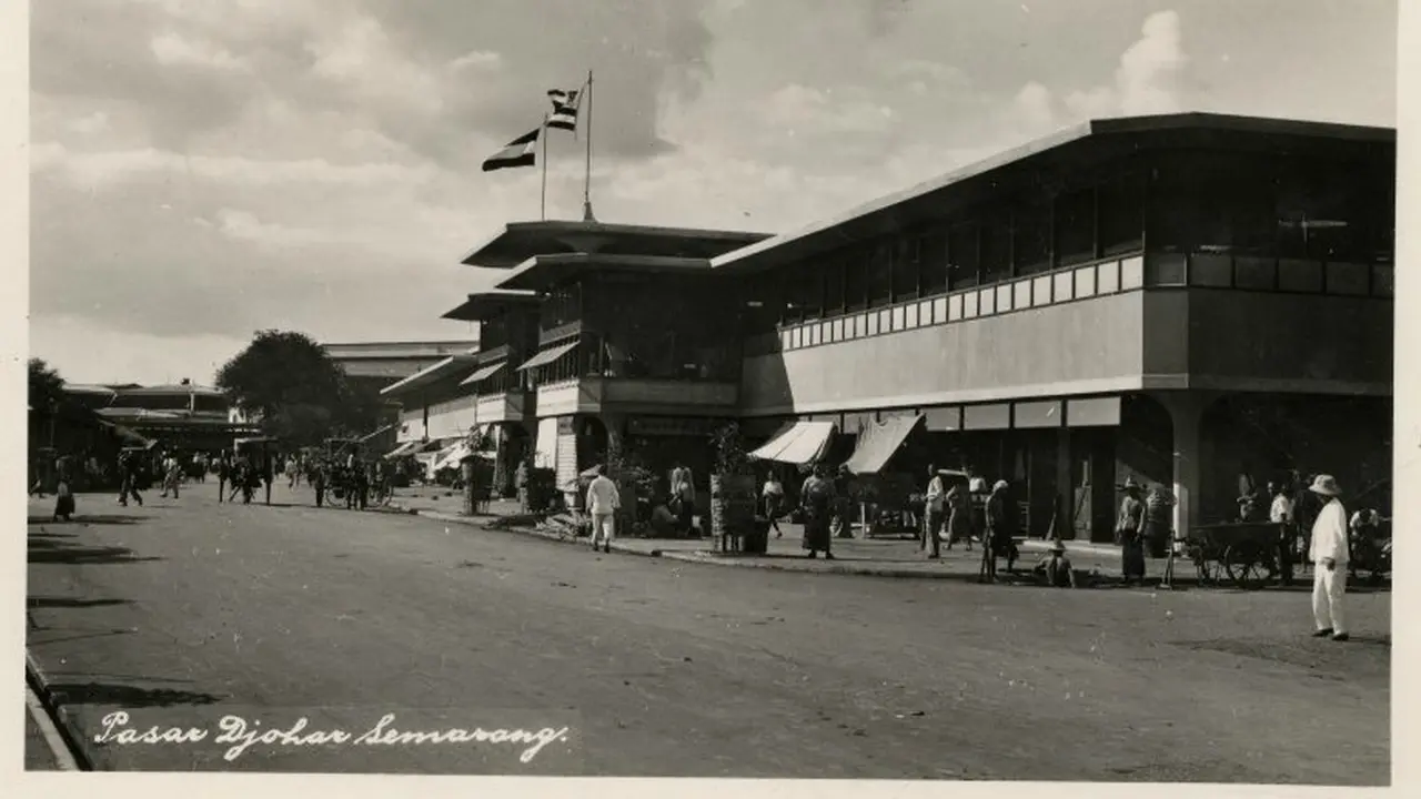 pasar johar tempo dulu