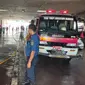 Banjir di Underpass Kemayoran surut. (foto: dokumentasi Damkar Kemayoran)