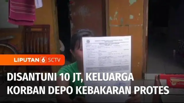 Sejumlah keluarga korban jiwa kebakaran Depo Pertamina di Plumpang, Jakarta Utara, memprotes santunan yang diberikan Pertamina sebesar Rp 10 juta. Penolakan dilakukan, karena surat pernyataan santunan dianggap tidak ada legalitasnya.
