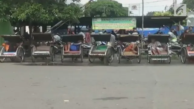 VIDEO: Becak Bekasi Siap Hijrah ke Jakarta