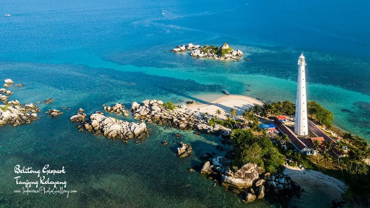 Belitong Geopark.