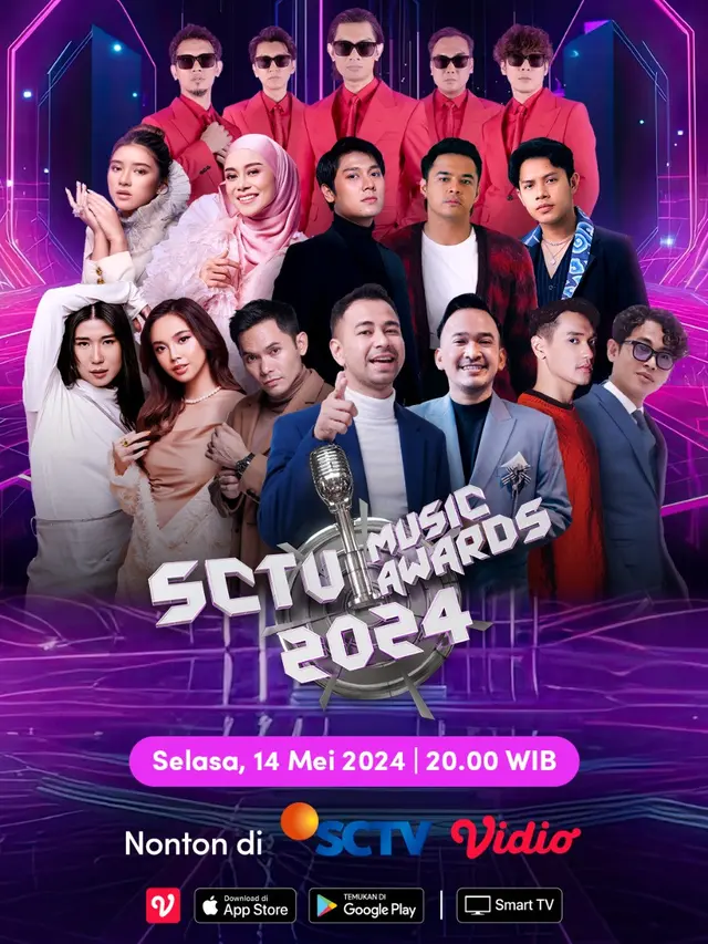 SCTV Music Awards di Vidio (Dok. Vidio)