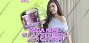 BTS Meal Diborong Sisca Kohl dan Dijadikan Es Krim, ARMY Meringis