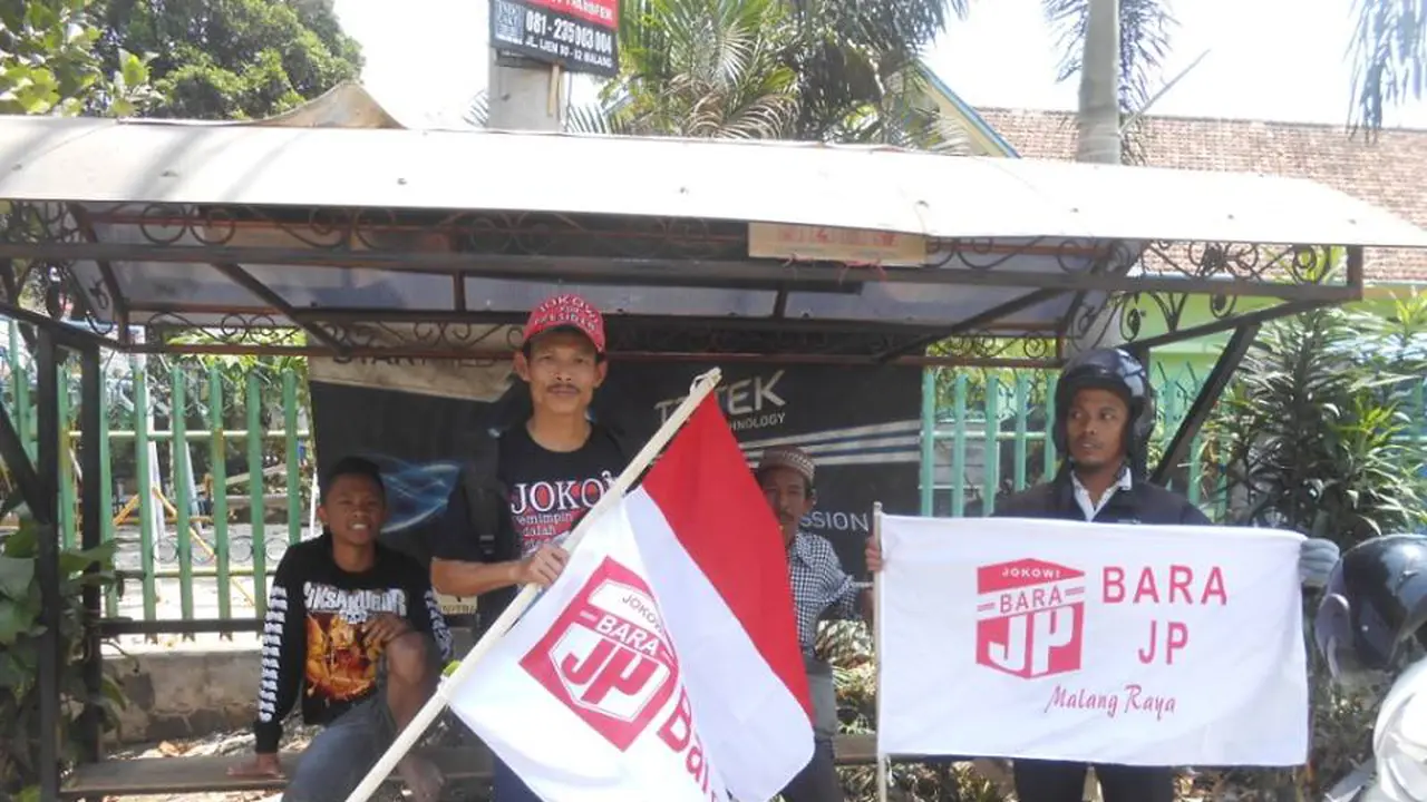 Relawan Jokowi Gantikan Amien Rais Jalan Kaki ke Jakarta