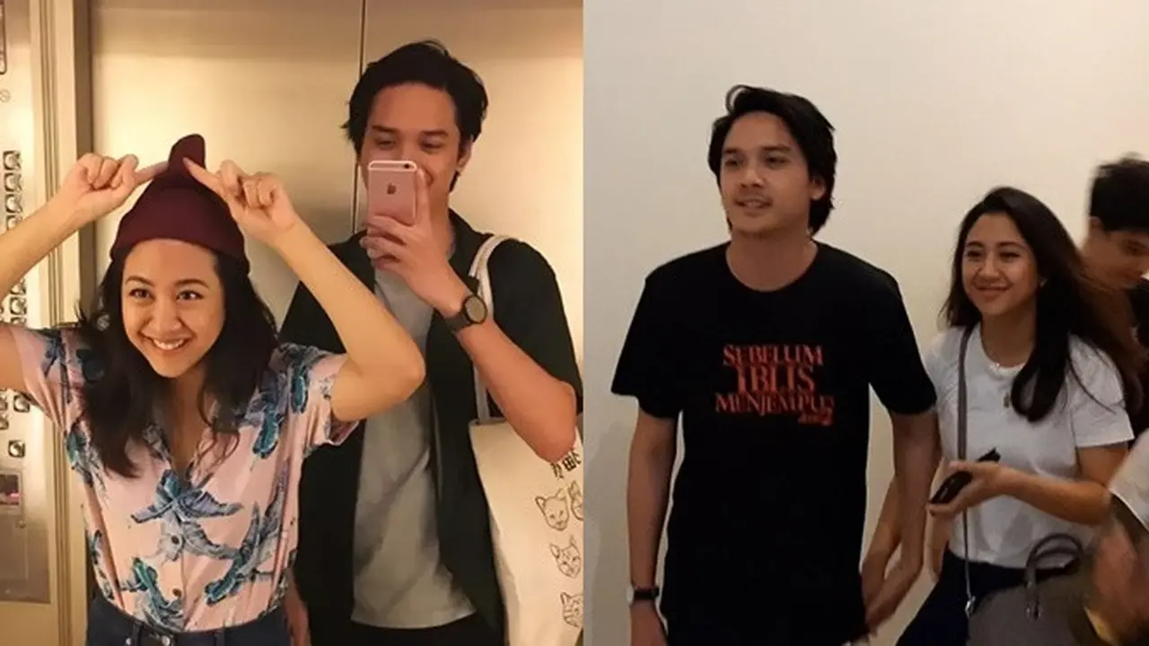 Kepergok Jalan Bareng, Ini 6 Potret Baskara Mahendra Gandeng Mesra Sherina
