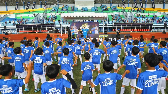 Persib Gelar Klinik Pelatihan Gratis untuk Bocah Berbakat