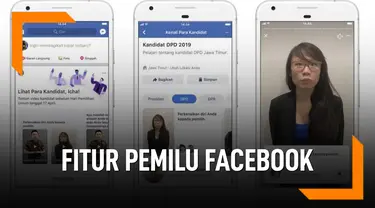 Fitur Facebook Terbaru, Info Kandidat Pemilu 2019