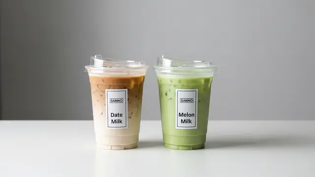 Ide Jualan Minuman Cup Sederhana Modal Minim untuk Produk Susu Kurma dan Susu Melon Cup