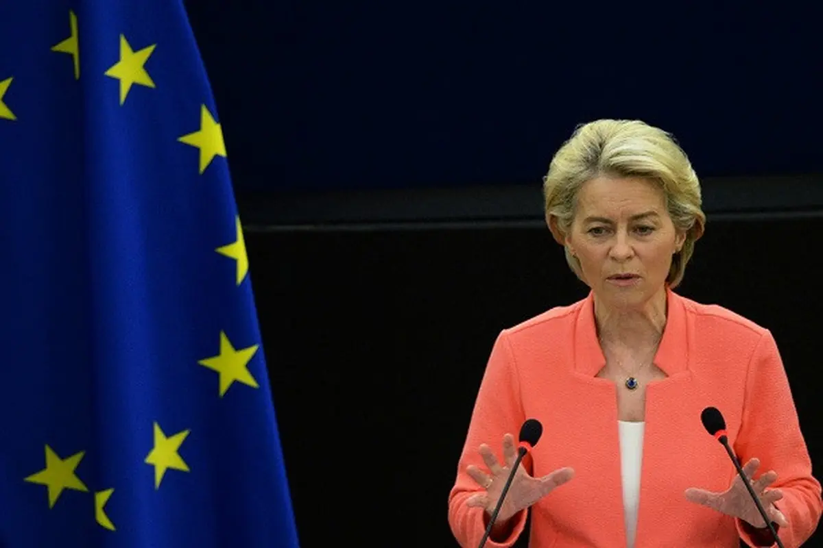 Presiden Komisi Eropa Ursula von der Leyen. (Dok. AFP)
