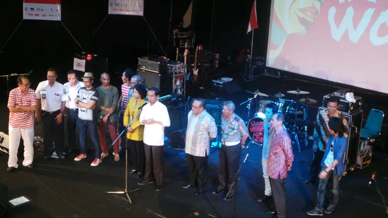 Indonesia WOW!, Lagu Slank untuk Jokowi