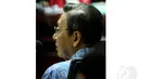 Terkait adanya penambahan PMS dari Rp 6,7 triliun dan Rp 1,2 triliun, Boediono juga mengaku tidak tahu, ia mengetahui ada perubahan dari koordinator Komite Stabilitas Sektor Keuangan, Jakarta, Jumat, (9/5/2014) (Liputan6.com/Johan Tallo)