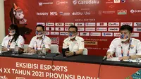 Ekshibisi esports PON XX Papua 2021 segera digelar malam ini. (Liputan6.com/ Yuslianson)