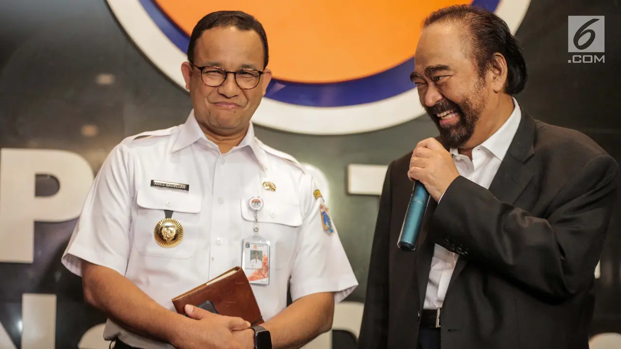 Anies Baswedan Bertemu Surya Paloh