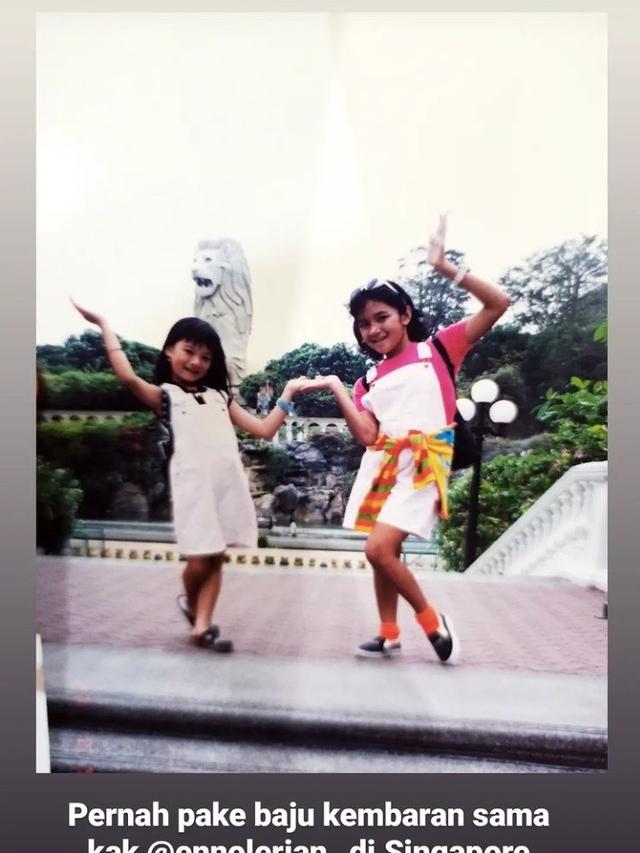 Potret Jadul Leony Trio Kwek Kwek Bareng Sesama Mantan Artis Cilik (Foto: Instagram/@leonyvh)