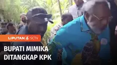 Bupati Mimika, Eltinus Omaleng ditangkap di sebuah hotel di Jayapura, Papua. Eltinus ditangkap terkait kasus korupsi dalam proyek pembangunan Gereja Kingmi Mile 32 di Mimika.