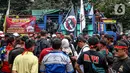 Ketua Aliansi Perjuangan Pengemudi Nusantara (APPN) Sun Aryo menegaskan langkah ini harus dilakukan untuk meminta penjelasan lebih lanjut dari pemerintah. (Liputan6.com/Herman Zakharia)