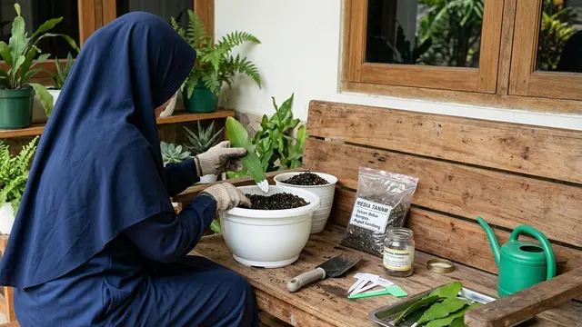 Menanam Wijaya Kusuma