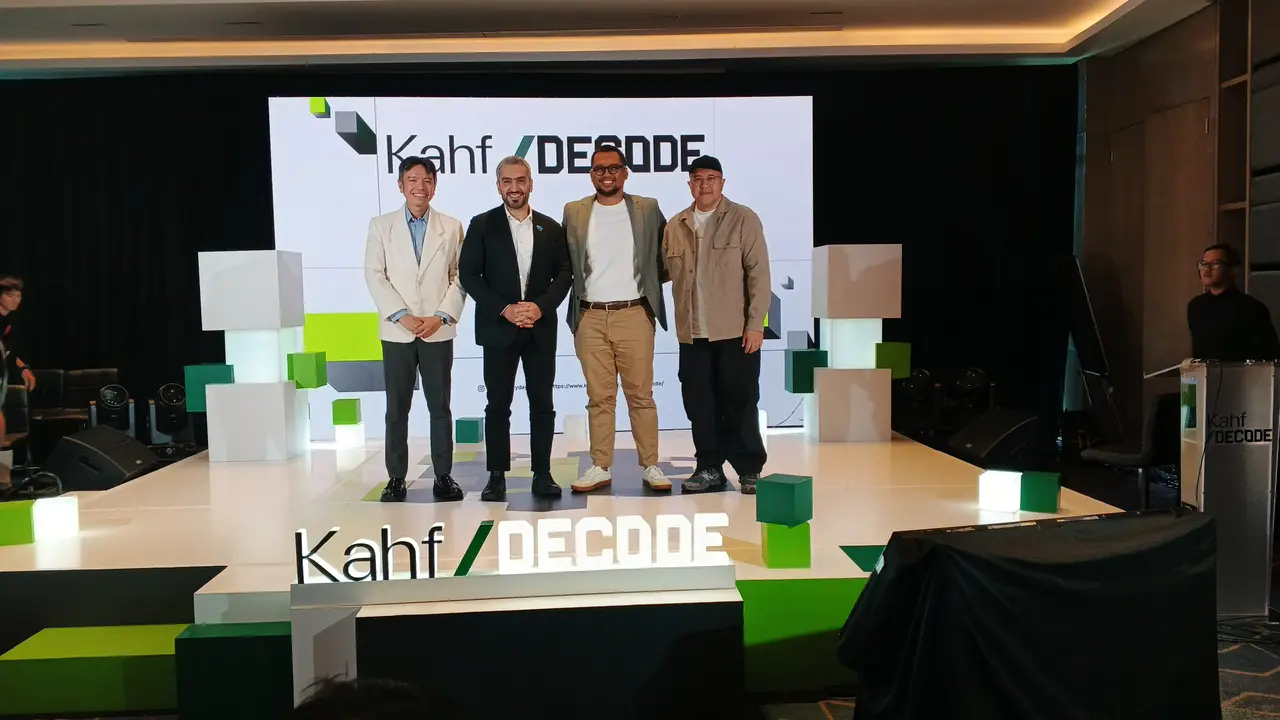 Poto bersama para narasumber Khaf Decode saat konferensi pers di jakarta (dok. Liputan6.com/Faqih nuriman)