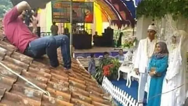 6 Tingkah Absurd Cowok di Atap Rumah Ini Bikin Garuk Kepala