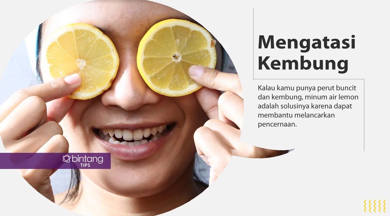 Manfaat minum air lemon untuk tubuh. (Foto: Adrian Putra, Digital Imaging: Nurman Abdul Hakim/Bintang.com)