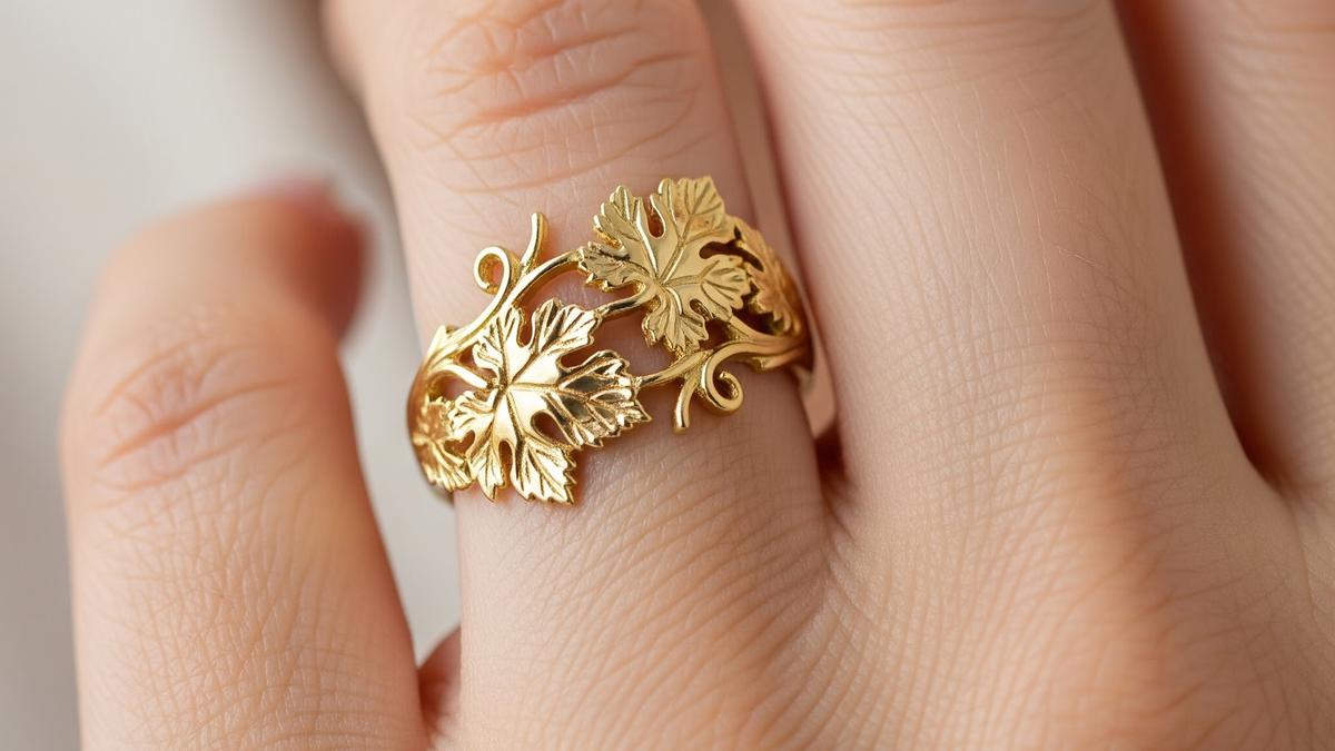 7 Cincin Model Daun Anggur yang Cantik dan Estetik untuk Koleksi Perhiasanmu di 2025