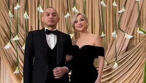 Resepsi pernikahan Al Ghazali dan Alyssa Daguise di salah satu hotel mewah bintang lima di Jakarta, Senin (16/6/2025). BCL dan Tiko Aryawardhana hadir. (Foto: Dok. Instagram @itsmebcl)