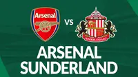Arsenal vs Sunderland - Carabao Cup. (Bola.com/Gregah Nurikhsani)