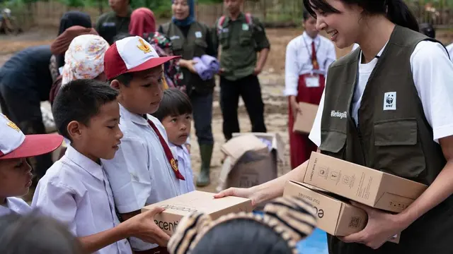 Aurelie Moeremans di alam bebas (Instagram/aurelie)