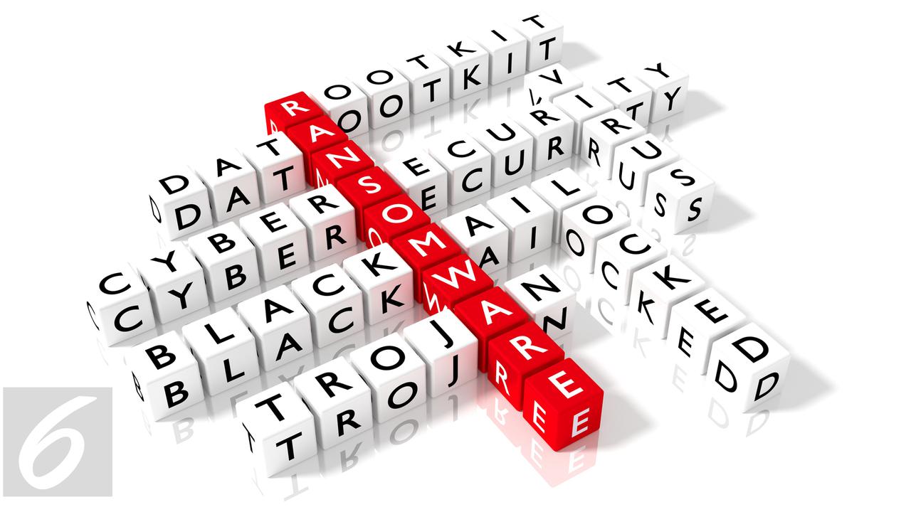 Ilustrasi Ransomware WannaCrypt atau Wannacry