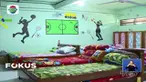 Tak ingin ketinggalan semarak Asian Games 2018, santri Pondok Pesantren Asshidiqiyah, Kebon Jeruk, Jakarta Barat sambut perhelatan olahraga akbar se-Asia tersebut dengan cara ini.