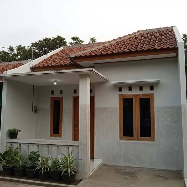 9 Desain Rumah Sederhana 1 Lantai di Lahan Terbatas Budget 100 Juta