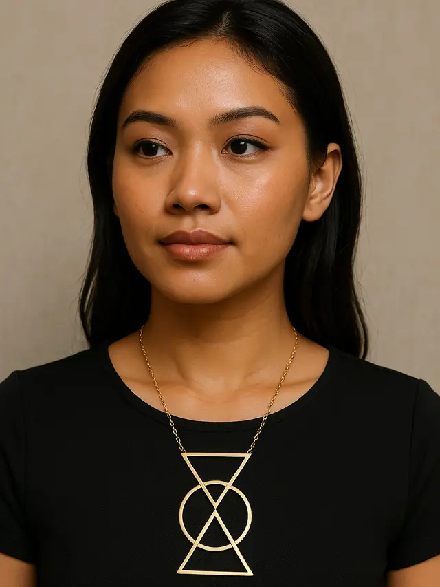 Model Kalung 925 (Image by ChatGPT)