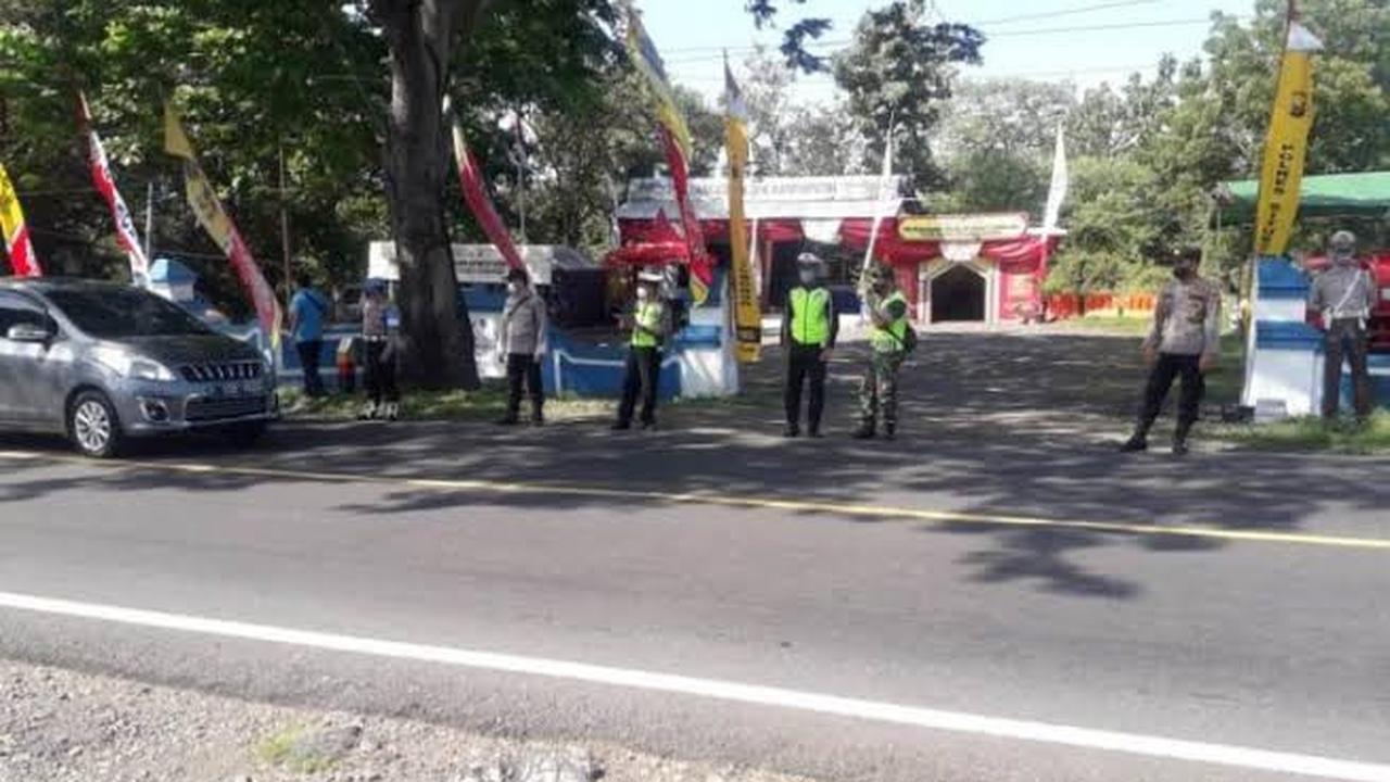 Salah satu pos pengamanan arus mudik dan balik lebran di wilayah Taman Nasional Baluran Situbondo (Istimewa)
