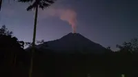 Penampakan Gunung Merapi, Senin (4/6/2018) pagi. (Twitter @BPPTKG)