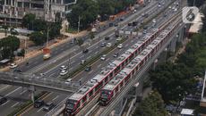 Naik LRT Jabodebek Cukup Bayar Rp 1 di Hari Lebaran