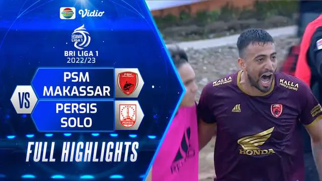 VIDEO: Gol Everton Bawa PSM Raih Kemenangan 3-2 atas Persis Solo di BRI Liga 1