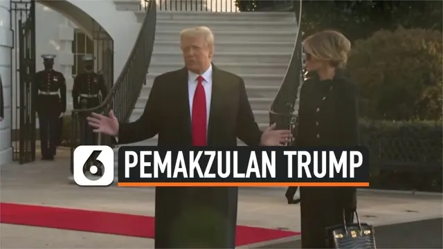 VIDEO: Lolos Pemakzulan Kedua, Donald Trump Hadapi Tuntutan Baru Kerusuhan Capitol AS