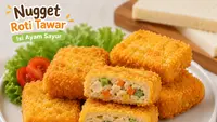Resep Nugget Roti Tawar Isi Ayam Sayur, Sehat dan Mudah Dibuat di Rumah