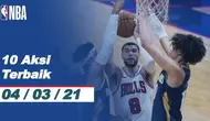 Berita video 10 Aksi Terbaik NBA pada 4 Maret 2021 ini ada aksi fantastis dari pemain Brooklyn Nets, DeAndre Jordan.