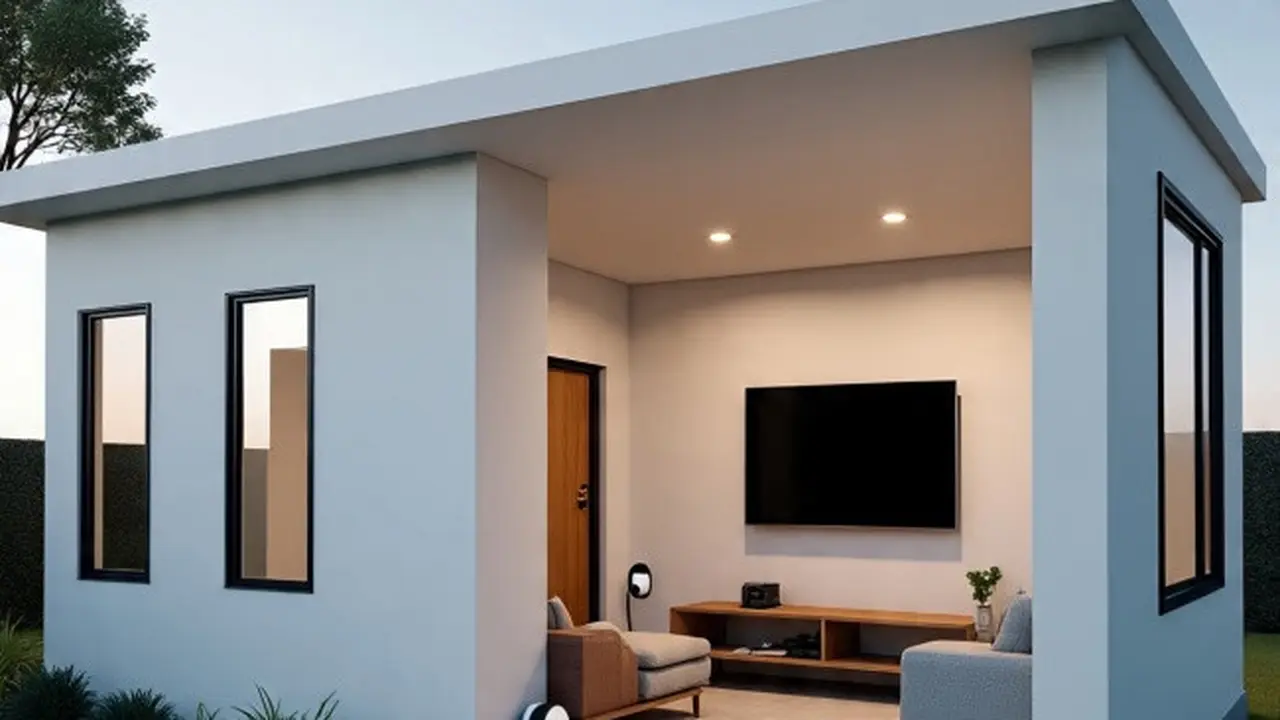 Ilustrasi Desain Rumah (Sumber Gambar: Meta AI)