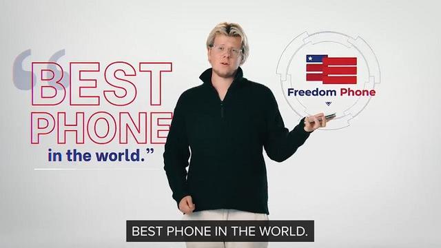 Erik Finman memperkenalkan Freedom Phone (Twitter @erikfinman)