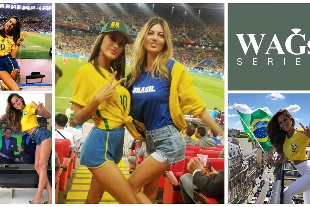 Pose Menggona 2 Model Seksi Pendukung Setia Brasil.