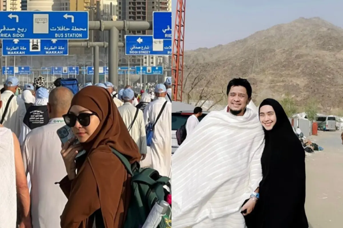 Penampilan Publik Figure Tanah Air Ibadah Haji