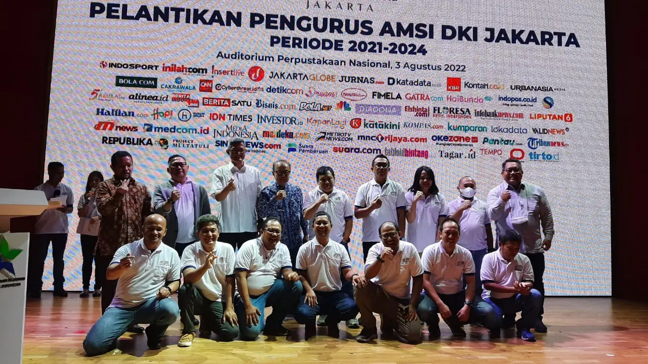 Pengurus AMSI DKI Jakarta Periode 2021-2024 Resmi Dilantik.