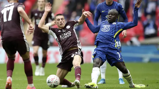 FOTO: Tumbangkan Chelsea, Leicester City Cetak Sejarah Juara Piala FA