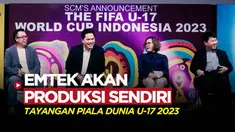Berita video, Elang Mahkota Teknologi (EMTEK) akan memproduksi seluruh tayangan Piala Dunia U-17 2023 secara madiri.