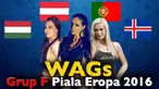Video para WAGs cantik pemain top di Grup F Piala Eropa 2016, salah satunya kekasih David Alaba pemain asal Austria.