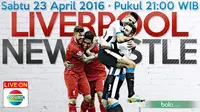 Liverpool vs Newcastle United (Bola.com/Samsul Hadi)