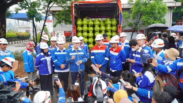 Kementerian Perdagangan (Kemendag) melaksanakan kegiatan pengawasan Barang Dalam Keadaan Terbungkus (BDKT) dan Satuan Ukuran terhadap produk gas Elpiji 3 kg (subsidi). (Foto: Istimewa)